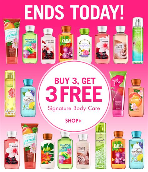 bath and body works buy three get three|bath and body works 2023 sale.